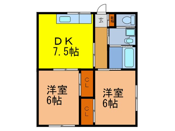 加茂ビルの物件間取画像